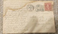 Vintage Post Card Postmarked 1918 picture