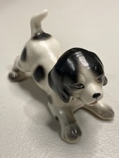 Vintage Ceramic Springer Spaniel Dog Salt / Pepper Shaker picture