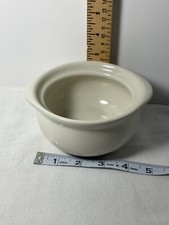 Hall pottery stoneware small bowl off white no lid 476 picture