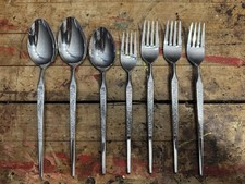 Vintage Stanley Roberts “Winthrop” Stainless Steel Flatware (set Of 6) picture