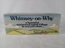 Wade Whimsy-On-Why • Porcelain English Village • Set 3 • In Box Collectible Set picture