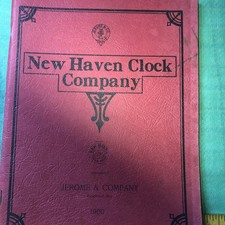 New Haven Clock Company 1900 Catalog Reprint LOT W picture