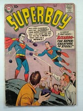Superboy #68 GD+/2.5 DC Comics 1958 1st App & Death of Bizarro Super Boy 🔥🔑 picture