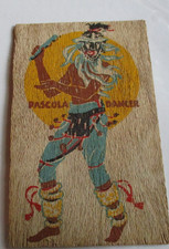 Yucca Wood Souvenir Postcard. Pascola Dancer picture