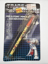 RARE Transformers Pop-a-Point Pencil Spindex Hasbro Megatron Vintage 1985 Unused picture
