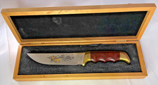 Vintage 2003 Kershaw Golden Retriever Knife - Limited Edition Hunting Dog Series picture