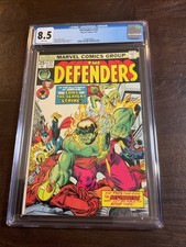 Defenders #22 CGC 8.5 VF+ Valkyrie Dr. Strange Incredible Hulk  (Marvel 1975) picture