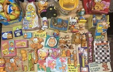 Vintage Garfield Collection Lot Mixed Items , Mugs , Cookie Jar 1980s See Pics picture
