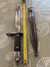 Antique Chilean M1895 Mauser Bayonet & Scabbard – Weyersberg Kirschbaum Solingen picture