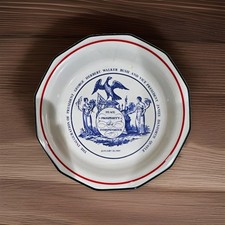Pfaltzgraff for Mottahedeh George H.W. Bush Inaugural Ceramic Plate 1989 picture