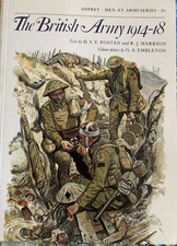 Osprey Men at Arms Series The British Army 1914 - 18 picture