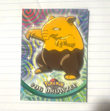 Topps Pokémon TV Animation Edition Drowzee #96 Trading Card 1999 picture