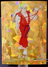 STREET FIGHTER Ken 2/10 GOLD Capcom Street Fighter Alpha Cardsmith picture