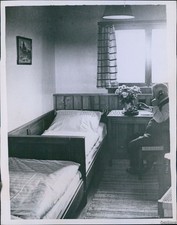 1938 Interior Of Tourist Home Built On German Super Highways Travel Photo 7x9 picture