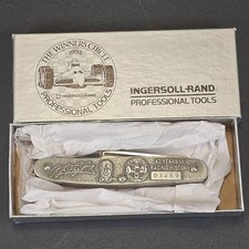 Vintage Ingersoll Rand 1993 Winners Circle Racing Promo Kutmaster Knife w Box picture