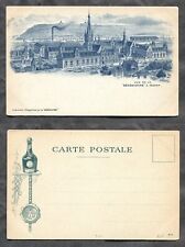 Fécamp France c1897-1900 Benedictine Monastery. Alcohol ADVERTISING picture