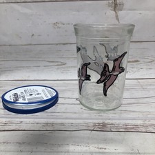 Vintage Welch's Jelly Glass Pterodactyl 1988 Dinosaur Series 8oz - 4
