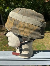 Reproduction German WW2  M38 Fallschirmjager Paratrooper Helmet with Cover to picture