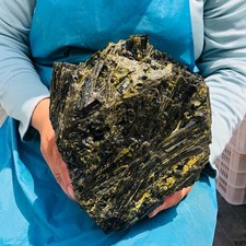 5670g Top Green Tourmaline Crystal Stone Gem Original Mineral Specimen 5312 picture