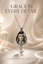 St Teresa of Ávila Religious Picture Pendant Saint Photo Necklace picture