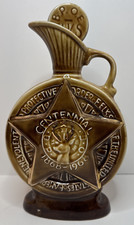 Vintage 1968 Jim Beam B.P.O.E. Elks Centennial Whiskey Bottle Decanter USA picture