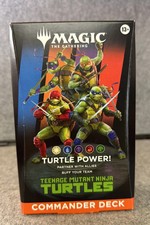 Magic The Gathering -Teenage Mutant Ninja Turtles Commander Deck Turtle Power picture