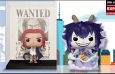 Funko Pop C2E2 One Piece Shanks Wanted Poster & Caesar Clown picture