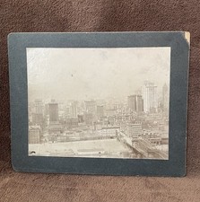 Original Early 1900's Photo of Pittsburgh - View from Mt Washington picture