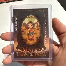 Upper Deck Inspirations World of DC Wonder Woman Trick or Treat # TT-5 2026 SSP picture