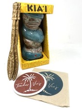 Trader Vic’s Kia’i Tiki Mug By Chris Shima Ceramics NIB + Extra TV Swag picture