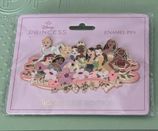 Disney PALM Princess Cluster Jumbo Collectible Trading Pin Pink A La Mode LE 500 picture