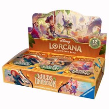Disney Lorcana TCG WILDS UNKNOWN Booster Box - New, Factory Sealed picture