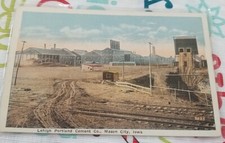 Mason city IA Iowa Lehigh Portland Cement Co. Postcard picture