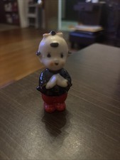Vintage 3” Praying Girl Japan Porcelain Figurine picture