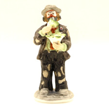 Flambro Porcelain Emmett Kelly, Jr. Miniature Collection 