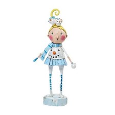Lori Mitchell Christmas Collection Susie Snowbelle Silver Sweater Figurine 17267 picture