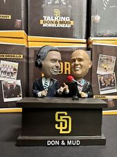 San Diego Padres Talking Don and Mud Bobblehead. New w/ Box. MLB SD Theme Game picture