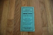1950 Cram's Commercial Map of the United States picture
