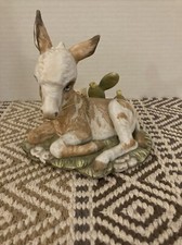 Vintage Homco 1985 Masterpiece Porcelain Peppy Burro/Donkey Signed Mizuno picture