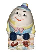 Vintage Humpty Dumpty Cookie Jar 9.5” Tall Adorable Excellent Condition  picture