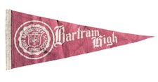 Vintage 1940's Bartram New High School Football Philadelphia 28