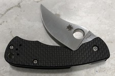 Rare Spyderco Taichung Reinhold Pocket Knife #C210CFP, CTS-XHP, Pre Owned picture