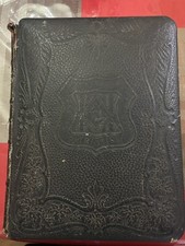 1891 Holman Self-Explanatory Edition, Holy Bible JOUAM (Masonic Freemason Cover) picture