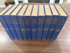 1919 Literary Digest History of the World War Complete 10 Vol Set WWI Illustrate picture