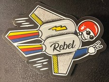 Dutch Bros Bonus Sticker Rebel Jetpack Skeleton Blast Off September 10th 2026 picture