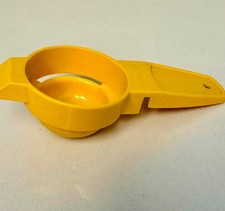 Vintage Yellow Tupperware Egg Separator Yolkster Gadget 779 Retro Kitchen Tool picture