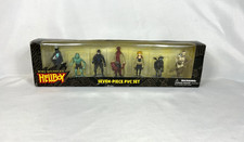 Hellboy 7 Piece PVC Set Mike Mignola's 2001 PRE-OWNED -READ DESCRIPTION picture