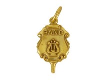 Vintage Josten's Band Award Charm Pendant picture