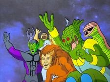 FANTASTIC FOUR. Animation Cel Marvel Comics Art Vintage Cartoons 90’s RARE I8 picture