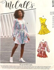 McCall's Misses' Dress Pattern M8178 Size 6-14 UNCUT picture